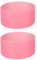sourcing map 2pcs Protective Silicone Boot Fit for All Water Bottles Bottom Diameter of 3.38-3.62, Non-Slip Protector Sleeve Cover Boot, Red