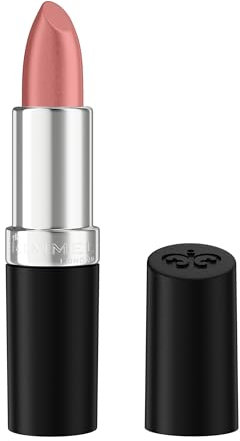 Rimmel Lasting Finish Lipstick 290 Sunset Rose, Creamy Satin Finish, Long Lasting 8 HR Wear, Comfortable Formula, Rich Pigment