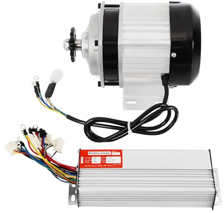 Elektromotor 48V 750W Bürstenloser Motor Set,Elektro Dreirad Motor Umbausat,Bürstenloser Motor Elektrofahhrad E-Bike DC Controller Brushless Motor