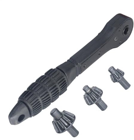 Electric Chuck Key, Chuck Ratchet Wrench, Drill Chuck Sets - Three-Jaw Key Sets with 10/13/16mm Electric Drills