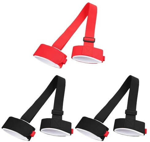 CVDYWDJIE Pack De 3 Sangles De Snowboard, Sangles Fixes Réglables, Sangles De Ski Portables, Matériel De Ski, Accessoires De Snowboard
