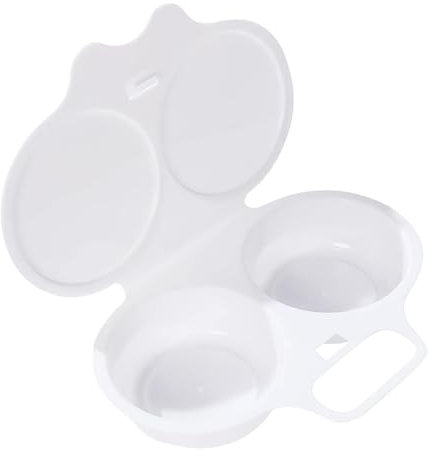 Pocheuse À ŒUfs Pour Micro-Ondes - Oeuf Chaudière Pocheuse Cuiseur | Oeufs Pochés Micro-Ondes | Braconnier Rond De Chaudière D'oeufs | Oeufier Micro-Ondes De Pour Des Nouilles Faciles À Utiliser