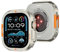 INFRI Para Apple Watch Ultra 2 de 49 mm, carcasa metálica, iWatch Series 10 de 46 mm, carcasa resistente a caídas(Titanium,46mm)