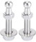 Supports levage verin a gaz Boulon Rotule Universel Écrou Rondelle Ressort Gaz Support Levage Amortisseur Joint Fileté 2 Pièces 30 Mm M8