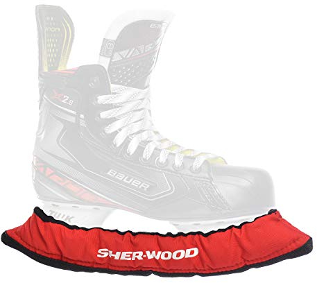 Sherwood Unisex Eishockey Sher wood Pro Kufenstrumpf Senior, rot, Einheitsgröße EU