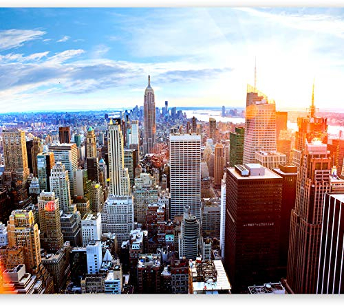 Fototapete murando New York 400x280 cm Vlies Tapeten Wandtapete XXL Moderne Wanddeko Design Wand Dekoration Wohnzimmer Schlafzimmer Büro Flur Stadt City New York d-B-0188-a-a