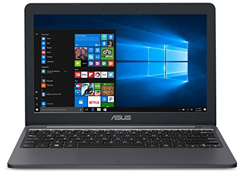 ASUS VivoBook L203MA Ordinateur portable ultra-fin, processeur Intel Celeron N4000, 4 Go LPDDR4, 64 Go eMMC, HD 11,6, USB-C, Windows 10 S Mode (commutable sur Pro), L203MA-DS04, Microsoft Office 365