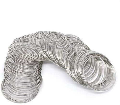 Angel Malone 40 Loops SMALL Child-Baby Size Memory Wire Bracelet Jewellery Making Findings. Can also be used for napkin rings and other designs.