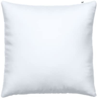 Wolkenfeld Satin Kissenbezug 80x80 Baumwolle - Traumhaft weiche Kissenhülle mit verdecktem Reißverschluss - Weiß