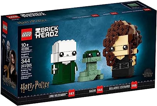 LEGO® 40496 BrickHeadz™, Harry Potter™, Voldemort™, Nagini und Bellatrix