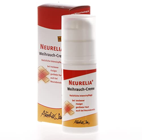 Weihrauch Creme Neurelia 50 ml | zur täglichen Intensivpflege bei trockener, rissiger oder geröteter Haut | auch therapiebegleitend bei Neurodermitis