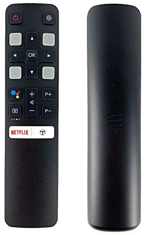 Control remoto por voz para TCL TV, para el modelo: RC802V FUR6, accesorios de reemplazo de televisión Smart TV, Negro