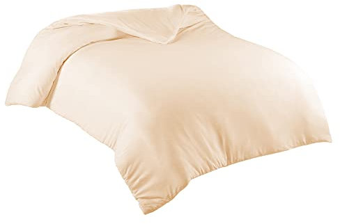 Livessa Bettbezug 155x220 cm mit Reißverschluss - Bettbezug 155x220 aus%100 Baumwolle Single-Jersey Stoff 140 g/m², Ultra weich und atmungsaktiv, Oeko-Tex Zertifiziert, 13 schöne Farben