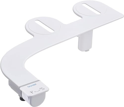 Brondell SS-150W Thinline SimpleSpa Einzeldüse, Bidet-Aufsatz, Weiß