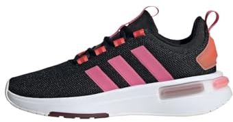 adidas Racer TR23 Shoes, Scarpe Donna, Core Black/Pink Fusion/Shadow Red, 38 EU
