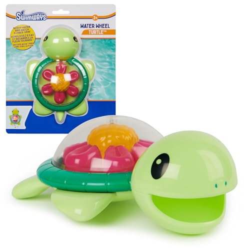 SwimWays Wasserrad-Schildkröte, Kinder-Pool-Zubehör und Schwimmbad-Spielzeug, Wasserspielzeug für Kinder ab 2 Jahren
