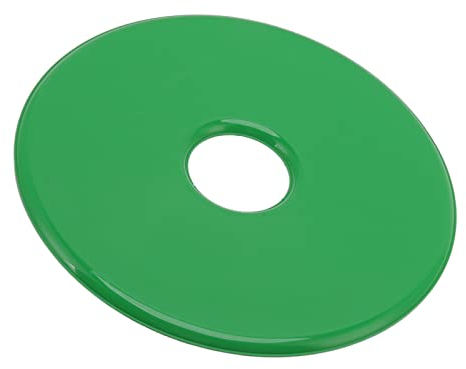 Silicone Dehydrator Sheets, Round Food Dehydrator Mat Reusable Fruit Roll Sheets Compatible with FD660 Fruit Dryer, 12.4in (Green)