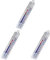 Xavax Hama Thermomètre analogique (à suspendre au réfrigérateur, congélateur, cave à vin, minibar, minimum -35 degrés, maximum 40 degrés) Blanc (Lot de 3)