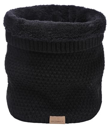 Figarge Winter Halsschlauch Herren Thermal Fleece Schlauchschal Loop Schal Damen Herren Fleece Halswärmer Winter Neckwarmer Halstuch Schlauch Nackenwärmer für Fahrrad Motorrad Skifahren