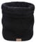 Figarge Schlauchschal Damen Winter Halsschlauch Herren Winter Loop Schal Dick Nackenwärmer Halswärmer Fleece Sport Gamaschenmaske Strickschal Kreisschlaufenschals für Motorrad Fahrrad Ski (Schwarz)