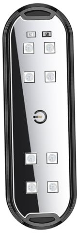 Luci LED per portiera | USB ricaricabile senza fili luce di cortesia – luce di cortesia di benvenuto, luci LED per interni auto atmosfera, luce lampeggiante colorata