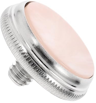 Parliky 2stücke Short Button Buckle Für Trompete Langlebiger Kolbenknopf Praktische Musikinstrumenten-zubehör Weiße Schale
