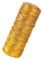 Cordon doré 1,5 mm, 100 m, non élastique, pour cordon de Noël, emballage cadeau, loisirs créatifs, fil doré