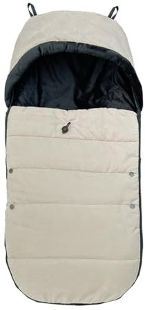 Brogtorl Universal Fußsack für Kinderwagen,Fußsack Winter, kompatibel mit Bugaboo Butterfly und Bugaboo Bee, regenfester Stoff, weiches Futter und widerstandsfähiger Stoff(Camel-Color)