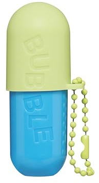 Bubble Skincare Mint Message Tell All Lip Balm - Hydrating Lip Moisturizer with Keychain Charm - Non-Sticky Lip Balm & Moisturizer for Dry Lips, Vegan & Cruelty-Free (4.5ml)