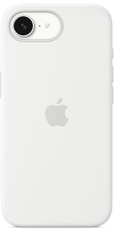 Apple iPhone 16e Silicone Case – White 