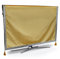 HAGJII Tv Dust Cover Cloth Indoor Tv Screen Protector for 22-75inch Tvs Universal Monitor Decorative Dustproof Tv Cover Display Protectors for Living Room Decor(Champagne,37 inches)
