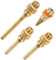 DECOMELODY 4Pcs Fine Nozzle Kit for Hot Melting Glue Sprayers Copper Drip Nozzles Durable Wear Resistant Tips for Quick Smooth Glue Flow Replacement for Worn Out Tips