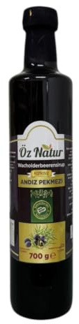 Öz Natur Wacholderbeeren Sirup, Leicht Würzig und Süßlich, 700g