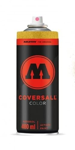 COVERSALL COLOR # gold MOLOTOW 400ml hochdeckender Speziallack sehr gute UV-Beständigkeit