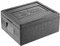 Thermohauser - Boîte isotherme GN 1/2 en polypropylène - Avec couvercle - Noir - 39 x 33 x 14,5 cm - 7 l.