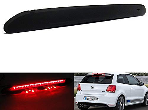 Schwarze Rauchglas Rücklichtblende für dritte Bremse, Bremslicht für Golf VI VII Golf Alltrack Golf Plus Polo V VI Sharan II Touran Mii Citigo Fabia III