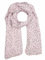 Zwillingsherz Seiden-Tuch im Blümchen Design - Hochwertiger Schal für Damen Mädchen - Halstuch - Umschlagstuch – weicher Schlauchschal für Frühjahr Sommer Herbst Winter - rosa