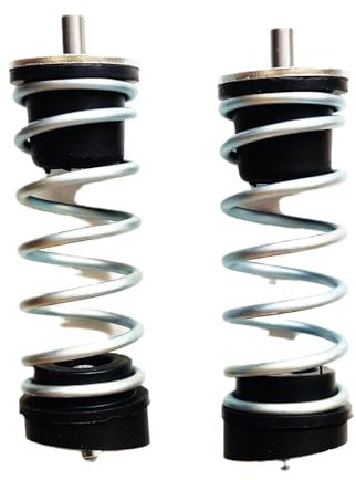 Kit 2 Molle Aggiuntive Posteriori Compatibili per FIAT Panda Trazione Anteriore 750 1000 (141) Rialzo Rinforzo Stabilizzatrici di Carico Y10 0304