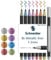 Schneider Paint-It Metallicliner 020 (Strichstärke 1-2 mm, hochmetallische Tinte, schnelltrocknend, Gehäuse aus 88% biobasiertem Kunststoff) 8er Etui sortiert