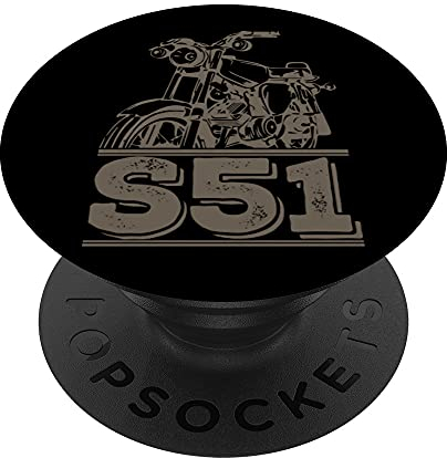 S51 Moped Oldtimer Simson-S51 PopSockets Klebender PopGrip