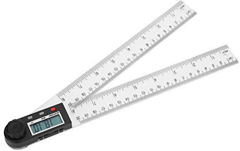 Nonius-Messung 360°-Winkelmesser Elektronisches Messwerkzeug für Bruchteile/Zoll/Metrische Umrechnung