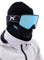 Anon M4 Schutzbrille (zylindrisch) + Bonus-Objektiv + MFI-Gesichtsmaske, Rahmen: schwarz, Gläser: variabel wahrnehmen blau