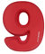 BakeNCount Silikon Zahlen Backform Zahl 9 – Große Kuchenform 25×20×6,1 cm – Motivbackform für Geburtstag & Jubiläum – BPA-frei, backofenfest, spülmaschinenfest – Number Cake
