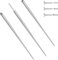 BodyAce 14G 16G 18G Titan Piercing Taper Insertion Pin, Fadenlos Lippen Ear Assistant Tool, Ohrringe Nasen Body Piercing Stretching Kit Navel Lip Eyebrow (16G=1.2mm)