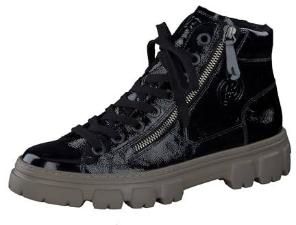 Paul Green Damen Hightop-Pauls, Frauen High-Top Sneaker,Strassenschuhe,Sportschuhe,Freizeitschuhe,Turnschuhe,Laufschuhe,Schwarz (Black),42 EU / 8 UK