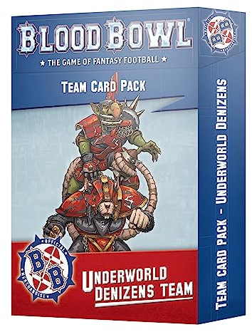 Games Workshop - Blood Bowl - Team Card Pack Underworld Denizens Team