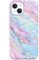 VELVET CAVIAR for iPhone 15 Plus Case Marble - Cute Protective Cover for Women - Compatible with MagSafe - 10ft Drop Tested - Holographic, Blue, Pink