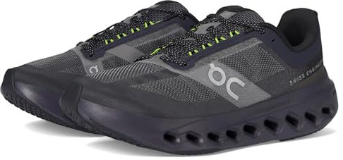 On Women's Cloudsurfer Next Sneaker, Black/Iron, 7 UK