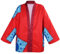 CoolChange Monkey D. Ruffy Kimono Jacke | Anime Haori Umhang | Rot | Größe: L/XL