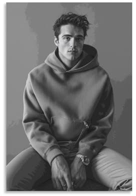 REOTTO Actor Jacob Elordi Star Poster Dekorative Malerei Leinwand Wandkunst Wohnzimmer Poster Schlafzimmer Malerei,Wandkunst Bilddruck Moderne Familienzimmer Dekor 12x18inch(30x45cm)